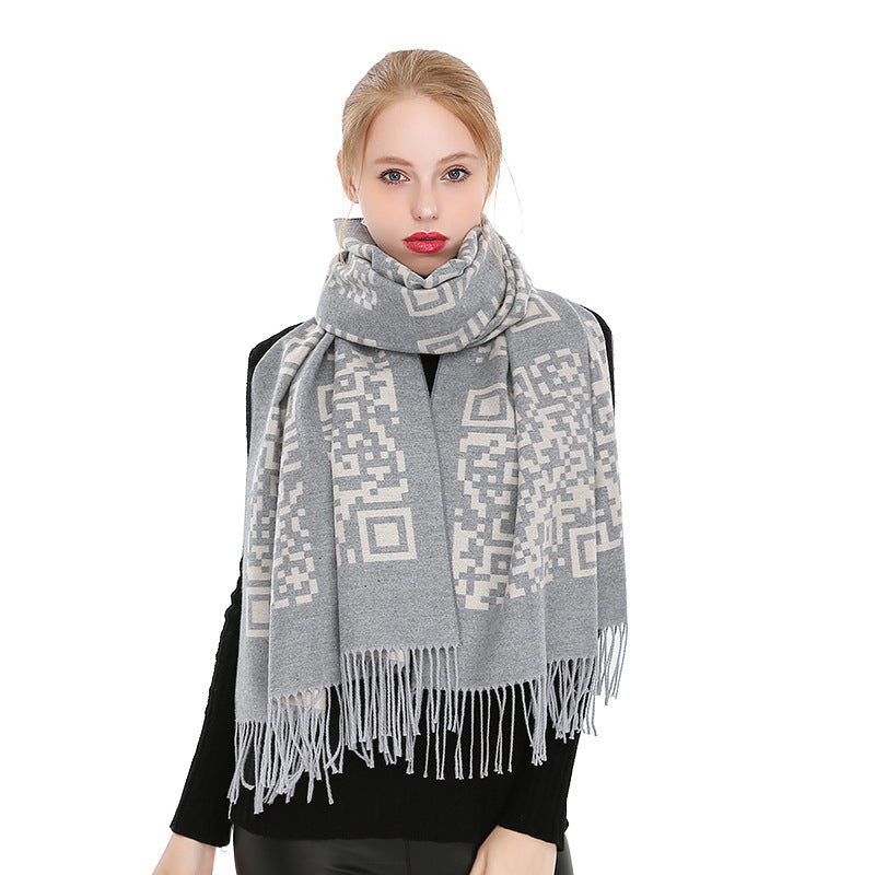 Pashimna type - Thick - Soft Winter Scarf - G&J's WOMEN'S clothing