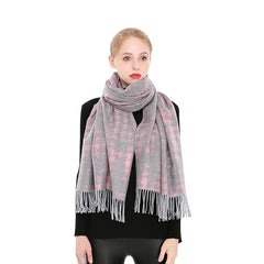 Pashmina Thick Winter Scarf/Poncho/Shawl - G&J's WOMEN'S clothing