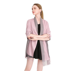 Double Sided - Soft  Pashmina - Autumn / Winter Scarf/Shawl in soft colors - G&J's WOMEN'S clothing