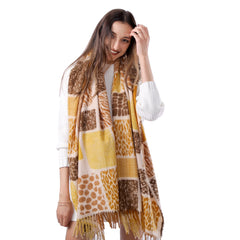 Women's Unique Design Winter Scarf Shawl Wrap Warm Soft Pashmina like - G&J's WOMEN'S clothing