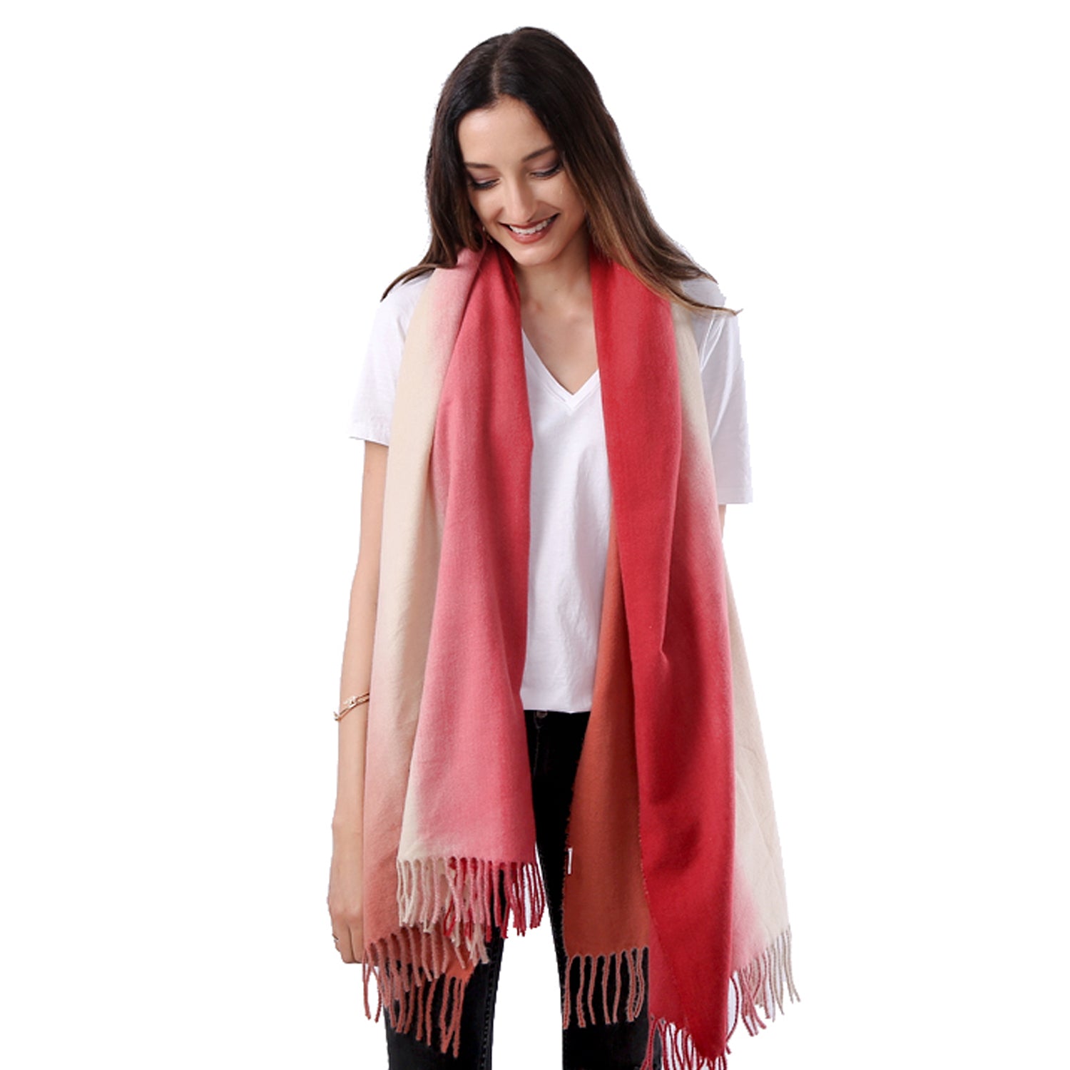 Women's Uniquely Designed Soft Warm- Autumn/Winter Scarf Shawl Wrap Pashmina feel - G&J's WOMEN'S clothing