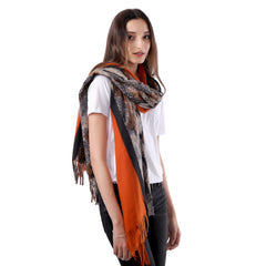 Unique Super Soft Warm- Autumn/Winter Scarf- Pashmina - Snake skin design - G&J's WOMEN'S clothing