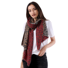 Uniquely Designed Soft, Warm, Stylish -Autumn Winter Small Leopard prints Scarf/Shawls - G&J's WOMEN'S clothing