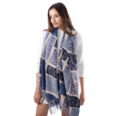 Women's Unique Design Winter Scarf Shawl Wrap Warm Soft Pashmina like - G&J's WOMEN'S clothing