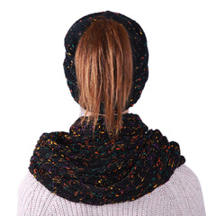 High Quality Beanie Hat with matching  Infinity Scarf - G&J's WOMEN'S clothing