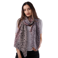 Uniquely Designed Soft, Warm, Stylish -Autumn Winter Small Leopard prints Scarf/Shawls - G&J's WOMEN'S clothing