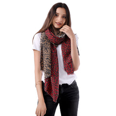 Uniquely Designed Soft, Warm, Stylish -Autumn Winter Small Leopard prints Scarf/Shawls - G&J's WOMEN'S clothing