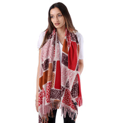 Women's Unique Design Winter Scarf Shawl Wrap Warm Soft Pashmina like - G&J's WOMEN'S clothing