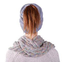 High Quality Beanie Hat with matching  Infinity Scarf - G&J's WOMEN'S clothing