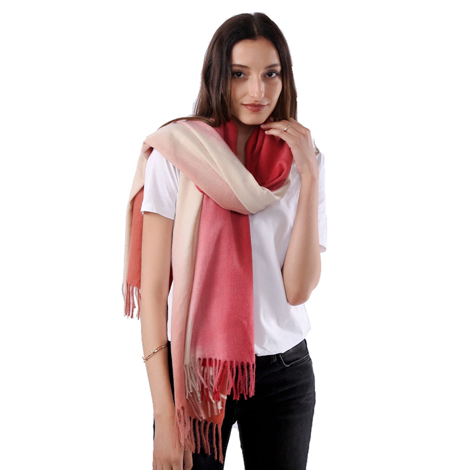Women's Uniquely Designed Soft Warm- Autumn/Winter Scarf Shawl Wrap Pashmina feel - G&J's WOMEN'S clothing