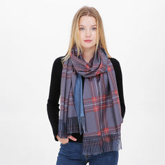 Beautifully Designed Double Sided Pashmina type - Autumn / Winter Scarf / Shawl - G&J's WOMEN'S clothing