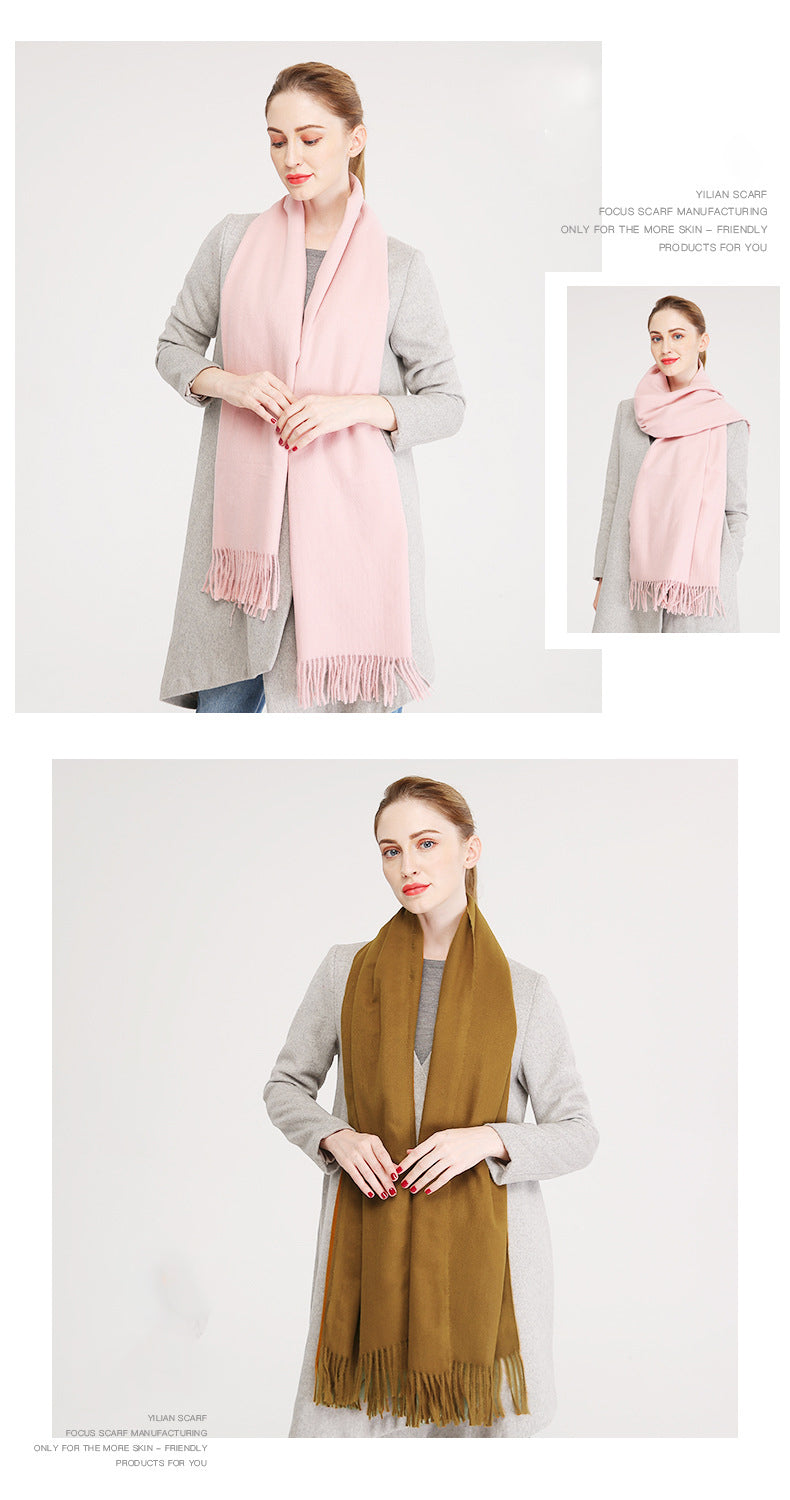 Winter Scarf/Shawls Soft- Warm Pashmina type - G&J's WOMEN'S clothing