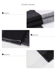 Pashmina Thick Winter Scarf/Poncho/Shawl - G&J's WOMEN'S clothing