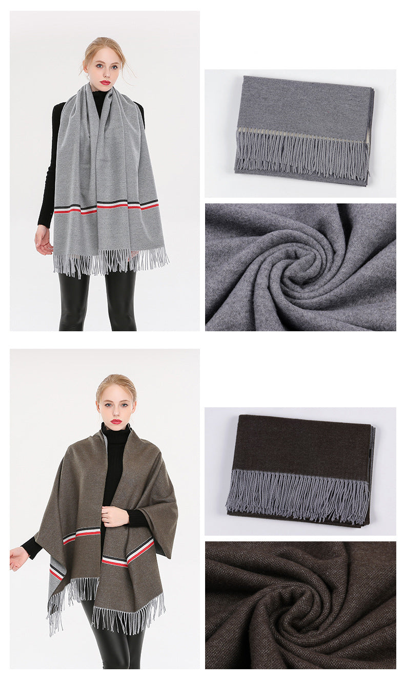 Pashmina Thick Heavy, Super soft Winter Scarf/Shawl / Poncho - G&J's WOMEN'S clothing