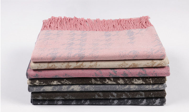 Pashmina Thick Winter Scarf/Poncho/Shawl - G&J's WOMEN'S clothing