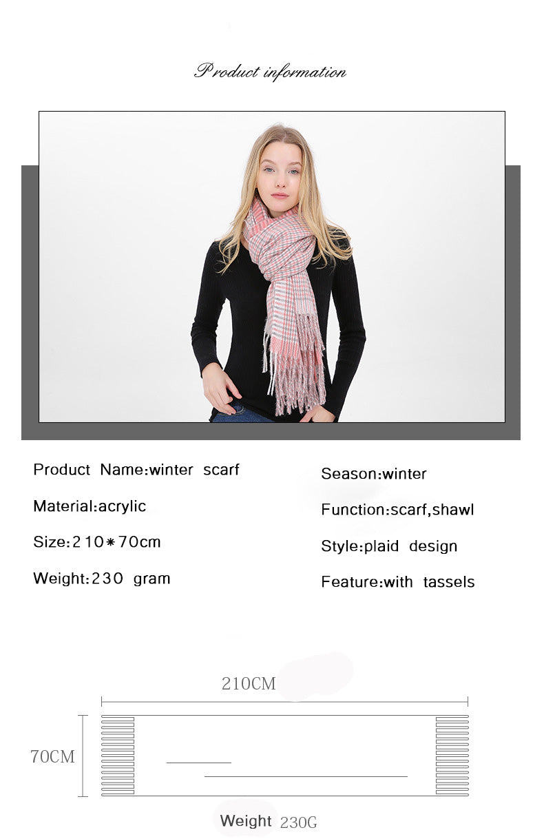 Womens Winter Shawl / Scarf / Wrap - G&J's WOMEN'S clothing