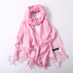 Hijab Scarf Shawl - Hijab / Shawl with Tassels - Beautiful Cashmere Like feel - Soft & Comfortable Hijab Scarf - G&J's WOMEN'S Clothing