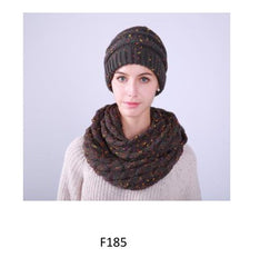 High Quality Beanie Hat with matching  Infinity Scarf - G&J's WOMEN'S clothing