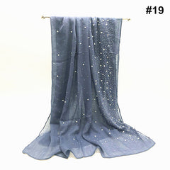 Latest Winter Hijab /Scarf with Diamond plain cotton shimmer/ cotton viscose  hijab with stone - Red Colour - G&J's WOMEN'S clothing