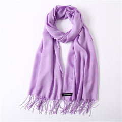 Hijab Scarf Shawl - Hijab / Shawl with Tassels - Beautiful Cashmere Like feel - Soft & Comfortable Hijab Scarf - G&J's WOMEN'S Clothing