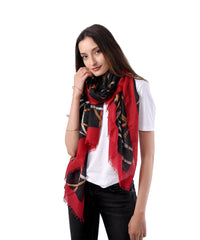 Women's Uniquely Designed Soft Early Spring Autumn Scarf Shawl  Wrap-Star Sky - G&J's WOMEN'S clothing