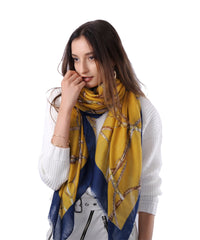 Women's Uniquely Designed Soft Early Spring Autumn Scarf Shawl  Wrap-Star Sky - G&J's WOMEN'S clothing