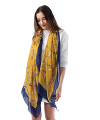 Women's Uniquely Designed Soft Early Spring Autumn Scarf Shawl  Wrap-Star Sky - G&J's WOMEN'S clothing