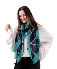 Women's Uniquely Designed Soft Early Spring Autumn Scarf Shawl  Wrap-Star Sky - G&J's WOMEN'S clothing