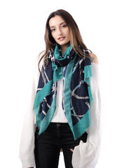 Women's Uniquely Designed Soft Early Spring Autumn Scarf Shawl  Wrap-Star Sky - G&J's WOMEN'S clothing