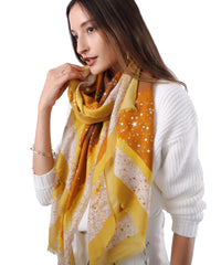 Women's Uniquely Designed Soft Early Spring Autumn Scarf Shawl -Star Sky - G&J's WOMEN'S clothing