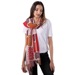 Women's Unique Design Winter Scarf Shawl Wrap Warm Soft Pashmina like - G&J's WOMEN'S clothing