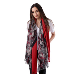 Unique Super Soft Warm- Autumn/Winter Scarf- Pashmina - Snake skin design - G&J's WOMEN'S clothing