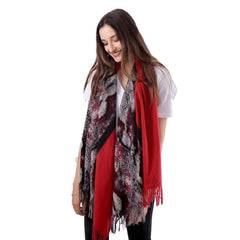 Unique Super Soft Warm- Autumn/Winter Scarf- Pashmina - Snake skin design - G&J's WOMEN'S clothing