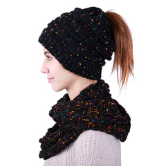 High Quality Beanie Hat with matching  Infinity Scarf - G&J's WOMEN'S clothing