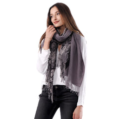 Unique Super Soft Warm- Autumn/Winter Scarf- Pashmina - Snake skin design - G&J's WOMEN'S clothing