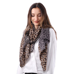 Uniquely Designed Soft, Warm, Stylish -Autumn Winter Small Leopard prints Scarf/Shawls - G&J's WOMEN'S clothing