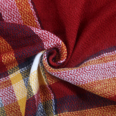 Women's Winter Blanket/Plaid Stylish Scarf /Shawl /Wrap - G&J's WOMEN'S clothing