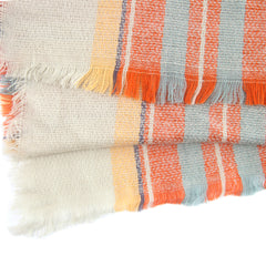 Women's Winter Blanket/Plaid Stylish Scarf /Shawl /Wrap - G&J's WOMEN'S clothing
