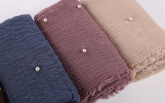 Hijabs - Beautiful - Soft - Stylish - Hijabs with Pearls - G&J's WOMEN'S clothing