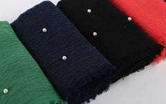 Hijabs - Beautiful - Soft - Stylish - Hijabs with Pearls - G&J's WOMEN'S clothing