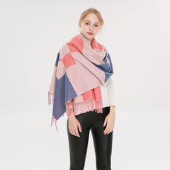 Beautiful Winter - Pashmina Feel -Thick Winter / Autumn Scarf - Pink - G&J's WOMEN'S clothing