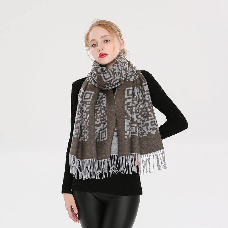 Pashimna type - Thick - Soft Winter Scarf - G&J's WOMEN'S clothing