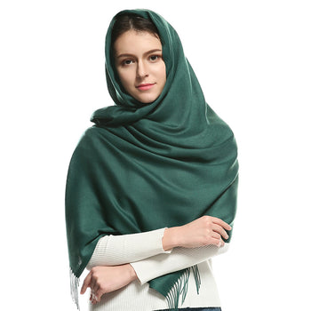 Hijab Scarf Shawl - Hijab / Shawl with Tassels - Beautiful Cashmere Like feel - Soft & Comfortable Hijab Scarf - G&J's WOMEN'S Clothing