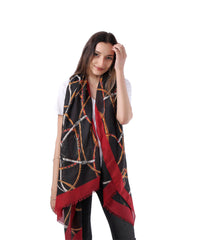 Women's Uniquely Designed Soft Early Spring Autumn Scarf Shawl  Wrap-Star Sky - G&J's WOMEN'S clothing